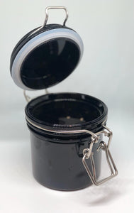 Black storage glue pot